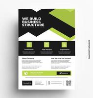 flyer brochure sjabloon. vector