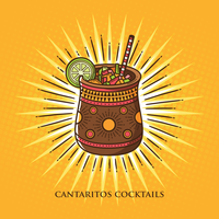 Cantaritos Cocktail illustratie vector