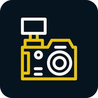 dslr camera vector icoon ontwerp