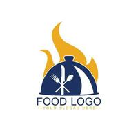 voedsel logo vector logo ontwerp.