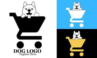 hond logo vector ontwerp illustratie