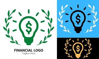 geld logo vector ontwerp illustratie
