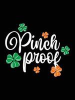 st. Patrick dag typografie kleurrijk Iers citaat vector belettering t-shirt ontwerp