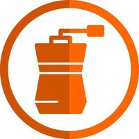 koffie Slijper vector icoon ontwerp