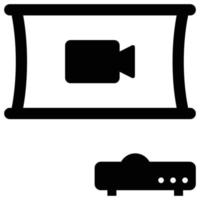 video conferentie is een gemakkelijk bewerkbare pictogrammen thema's van video conferentie. combineren verschillend elementen naar creëren opvallende composities dat helpen u vertellen een beter verhaal voor uw lan vector