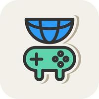 globaal gaming vector icoon ontwerp