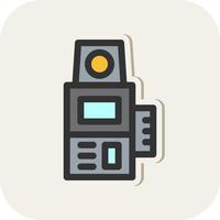 camera meter vector icoon ontwerp