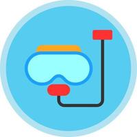 snorkel vector icoon ontwerp