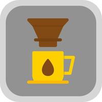 koffie druppelaar vector icoon ontwerp