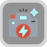 flash camera vector icoon ontwerp