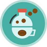 koffie wetenschap vector icoon ontwerp