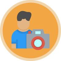 cameraman vector icoon ontwerp