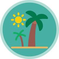 palm bomen vector icoon ontwerp