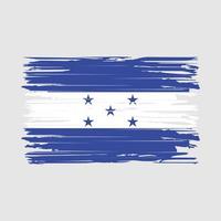 honduras vlag penseelstreken vector