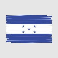 vlag van honduras vector