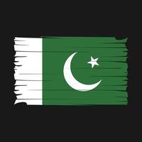 vlag van pakistan vector