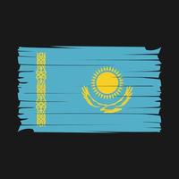 vlag van kazachstan vector