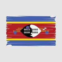 Swaziland vlag vector