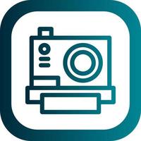 ogenblik camera vector icoon ontwerp