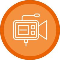 video camera vector icoon ontwerp