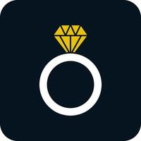 diamant ring vector icoon ontwerp