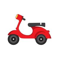 wijnoogst scooter vector illustratie ontwerp. scooter illustratie Aan wit achtergrond.