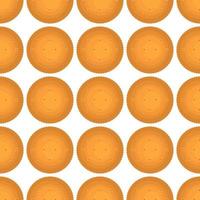 patroon eigengemaakt koekje verschillend smaak in gebakje biscuit vector