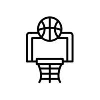 basketbal icoon voor uw website ontwerp, logo, app, ui. vector