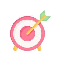 doelwit icoon voor uw website ontwerp, logo, app, ui. vector