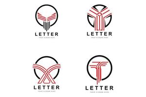 t brief logo, modern brief stijl vector, ontwerp geschikt voor Product merken met t brief vector