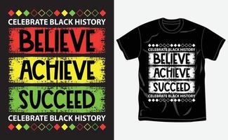 zwart geschiedenis maand t-shirt ontwerp, citaten, juneteenth t-shirt, typografie t-shirt vector grafisch, ten volle bewerkbare en afdrukbare vector sjabloon.