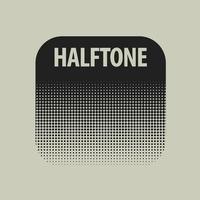 halftone wereldbol logo vector