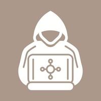 hacker vector pictogram