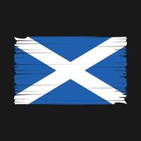 Schotland vlag borstel vector