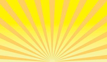 abstract geel zonnestraal achtergrond vector