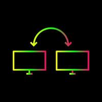 uniek verbonden systemen vector icoon