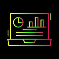 dashboard vector pictogram