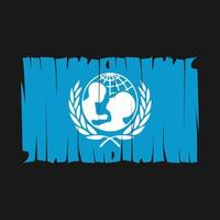 unicef vlag vector