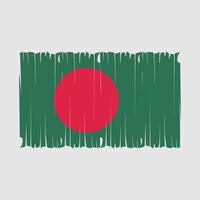 Bangladesh vlag borstel vector illustratie