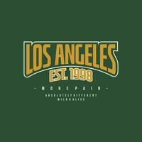 los angeles vector typografie voor t-shirt. perfect voor gemakkelijk stijl