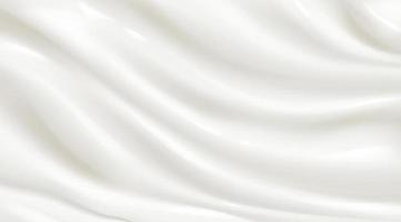 structuur van wit yoghurt, melk of room oppervlakte vector