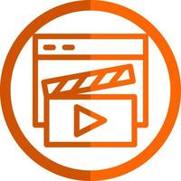 video speler vector icoon ontwerp