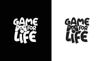 gaming citaat t overhemd ontwerp, typografie vector