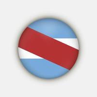 tussenkomst rios vlag. Argentinië provincies. vector illustratie.