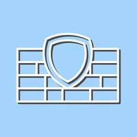 firewall vector pictogram