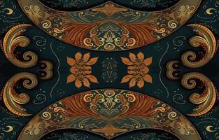 paisley naadloos patroon wijnoogst toon. abstract traditioneel volk antiek etnisch tribal grafisch paisley lijn. structuur textiel kleding stof patronen vector illustratie. overladen elegant luxe wijnoogst retro st