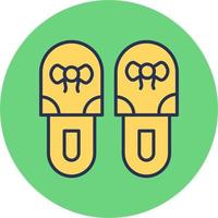 slippers vector icoon