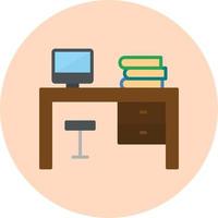 bureau vector pictogram