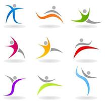verzameling van pictogrammen sport. een vector illustratie