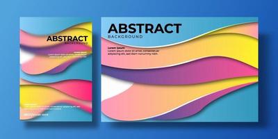 kleurrijke abstracte achtergrond. omslag ontwerp. toekomstig geometrisch ontwerp. sjablonen voor achtergrond vector
